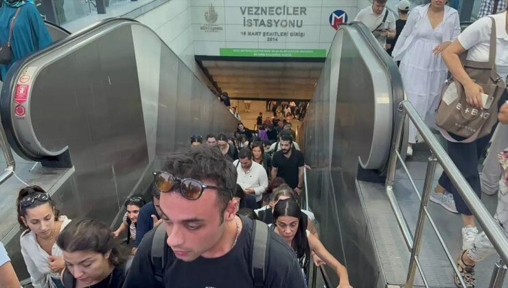 İstanbul’da Yenikapı-Hacıosman metro hattında teknik arıza