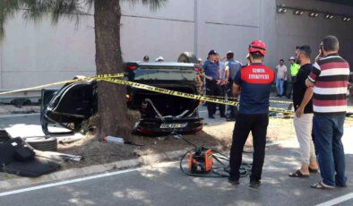 İzmir’de Köprülü Kavşaktan Düşen Otomobilde 3 Kadın Hayatını Kaybetti