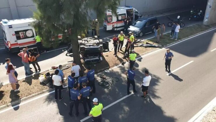 İzmir’de Otomobil Köprüden Düştü: 3 Kadın Hayatını Kaybetti