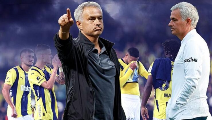 Jose Mourinho devreye girdi: Kara bulutları dağıtacak! Fenerbahçe'de telafi zamanı