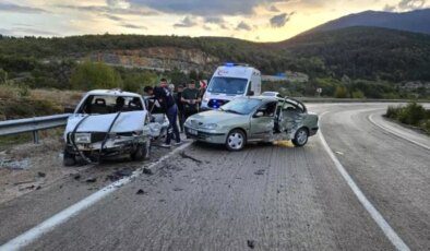 Karabük’te Otomobil Kazası: 2’si Çocuk 7 Yaralı