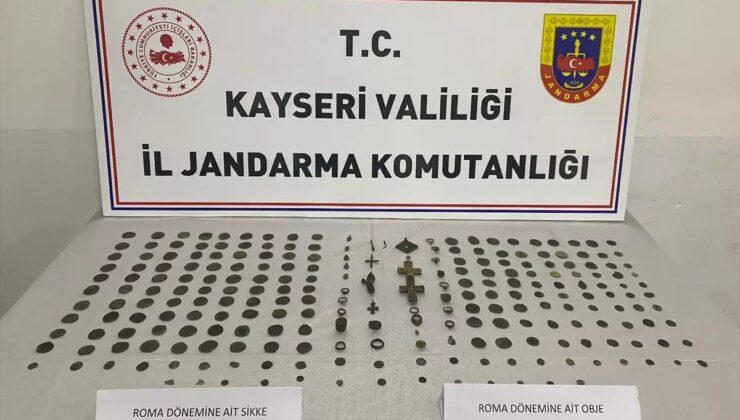 Kayseri’de Tarihi Eser Kaçakçılığı Operasyonu: 2 Gözaltı