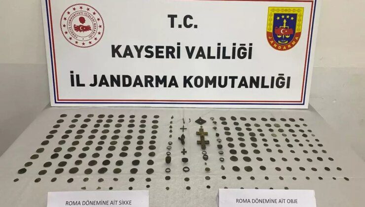 Kayseri’de Tarihi Eser Kaçakçılığı Operasyonu