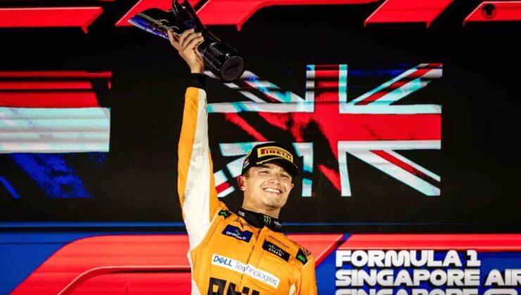 Lando Norris Singapur Grand Prix’sini Kazandı