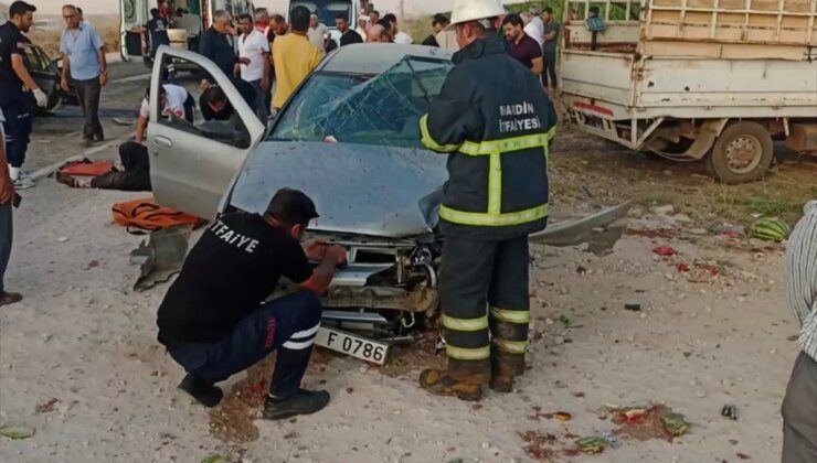 Mardin’de otomobil kazası: 5’i çocuk 9 kişi yaralandı