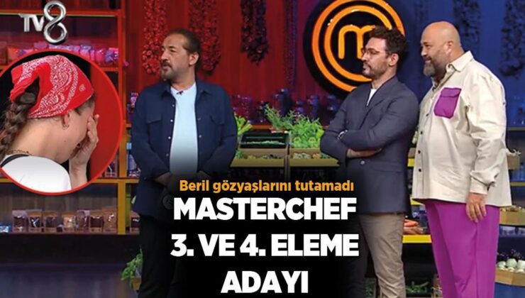 MASTERCHEF HABERLERİ: MasterChef 3. ve 4. eleme adayı kimler oldu? MasterChef dokunulmazlık oyununu hangi takım kazandı?