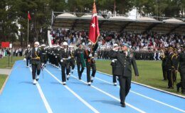 MSÜ Balıkesir Kara Astsubay Meslek Yüksekokulu’nda Diploma ve Sancak Devir Teslim Töreni