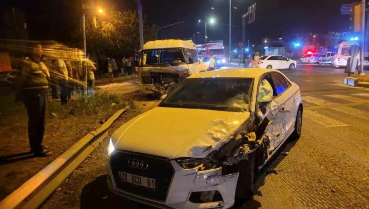 Nazilli’de Zincirleme Trafik Kazası: 6 Yaralı