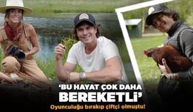 Oyunculuğu bırakıp çiftçi olmuştu! Ian Somerhalder’den açıklamalar