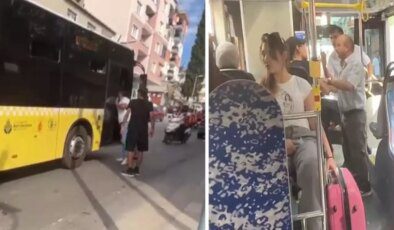 Pendik’te İETT şoförü ve yolcu arasında kavga