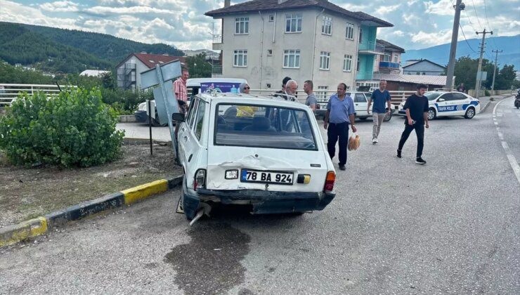 Safranbolu’da Otomobil Kazası: 4 Yaralı