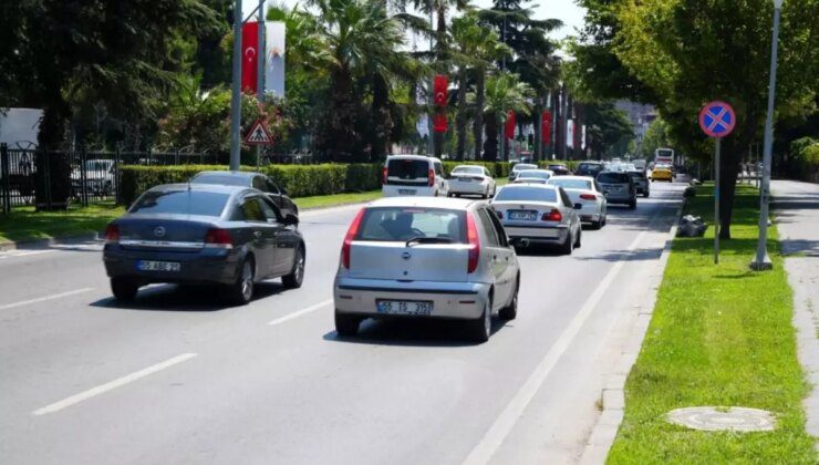 Samsun’da Trafiğe Kayıtlı Araç Sayısı 482 Bin 170’e Ulaştı