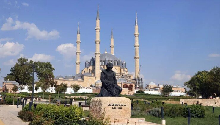 Selimiye Camisi restorasyonun büyük bölümü tamamlandı