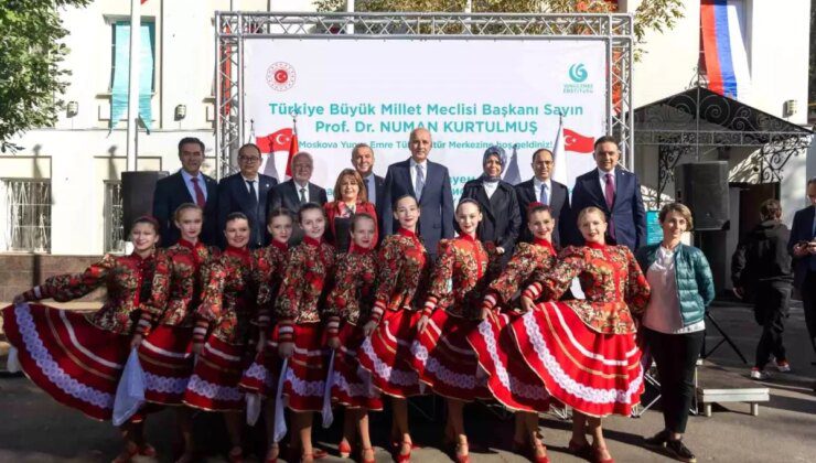 TBMM Başkanı Kurtulmuş, Moskova’da Türkçe Kursunun Açılışını Gerçekleştirdi