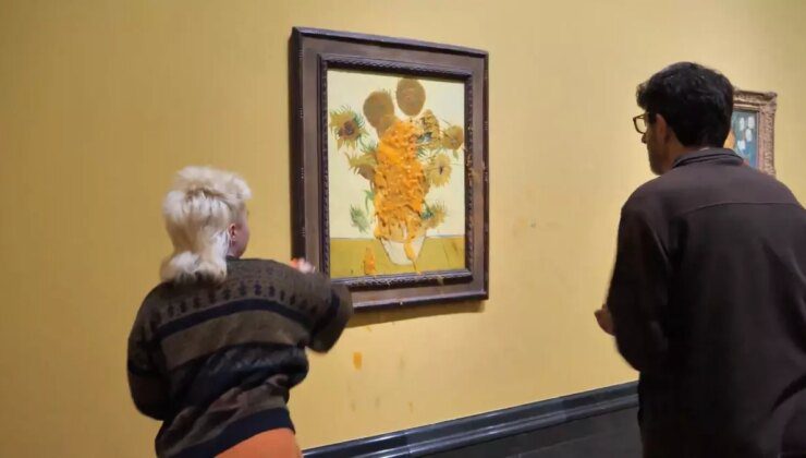 Van Gogh Tablolarına İklim Aktivistlerinden Çorba Saldırısı