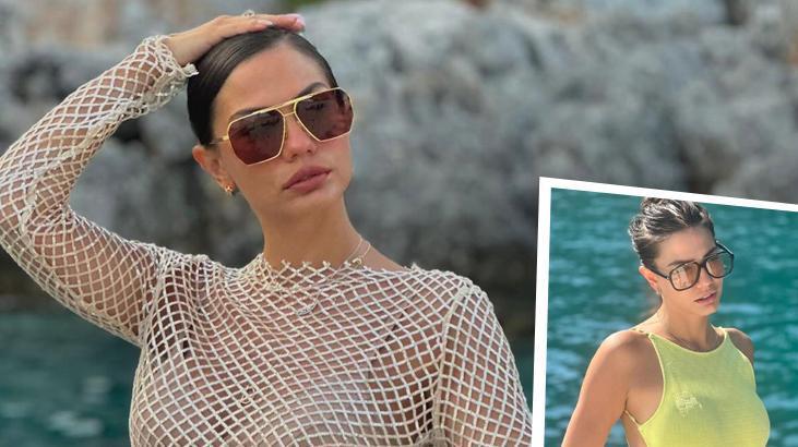 Yazı bitiremedi! Demet Özdemir’den tatil paylaşımı