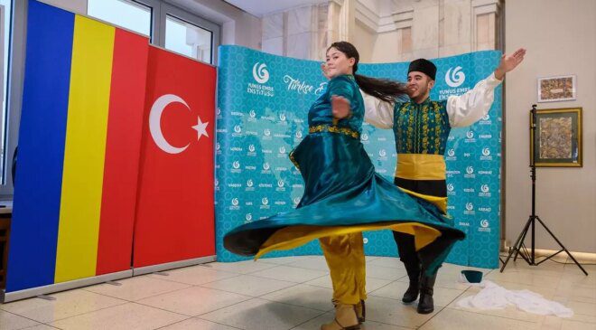 Yunus Emre Enstitüsü, Romanya Parlamento Sarayı’nda Türk Kültür Ayı etkinliklerine başladı