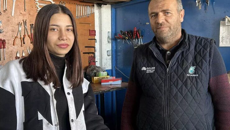 16 Yaşındaki Didem Özdemir, Oto Tamircisi Olmak İstiyor