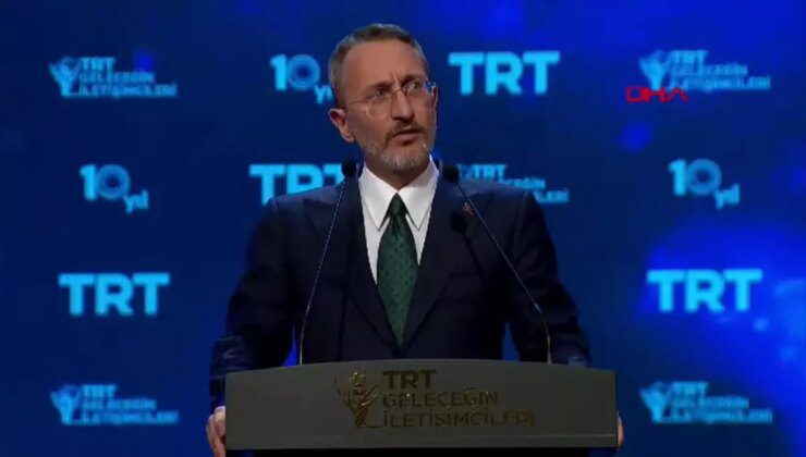 ANKARA Cumhurbaşkanlığı İletişim Başkanı Fahrettin Altun, " TRT Geleceğin İletişimcileri Yarışması Ödül Töreni"nde konuştu