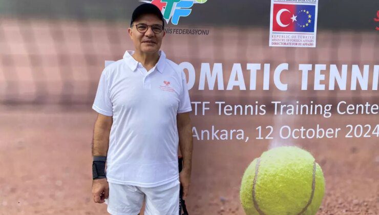 Ankara’da Diplomatik Tenis Günü Turnuvası Düzenlendi