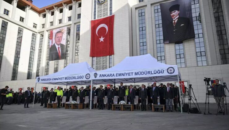 Ankara’da Emniyet ve Jandarma için 380 Yeni Araç Törenle Teslim Edildi