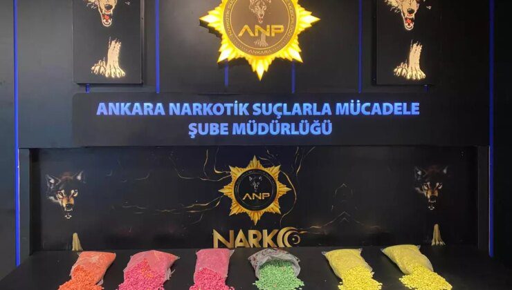 Ankara’da ‘Narkogüç’ Operasyonu: 28 Bin 800 Uyuşturucu Hap Ele Geçirildi