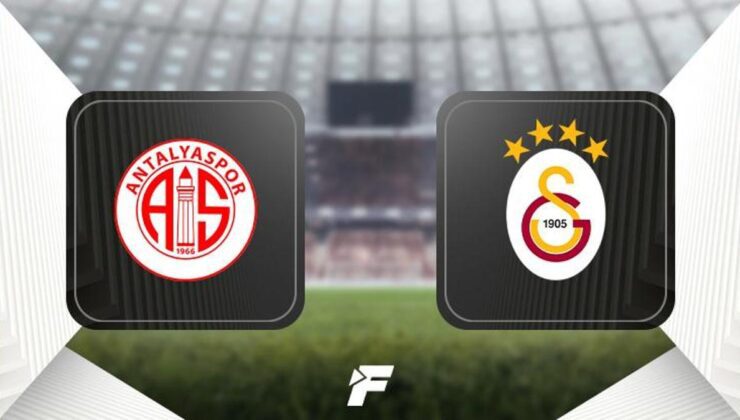 Antalyaspor-Galatasaray maçı öncesi son dakika