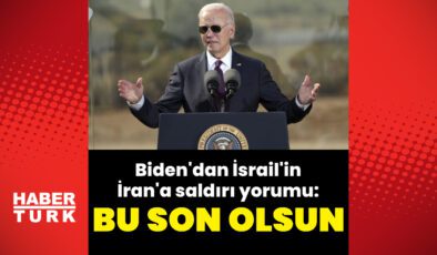 Biden'den İran'a saldırı yorumu: Son olmasını umuyor! – Dünya haberleri | Dış Haberler