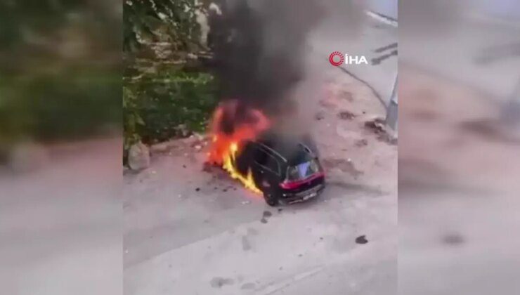 Bursa’da Elektrikli Mercedes Cip Alevlere Teslim Oldu