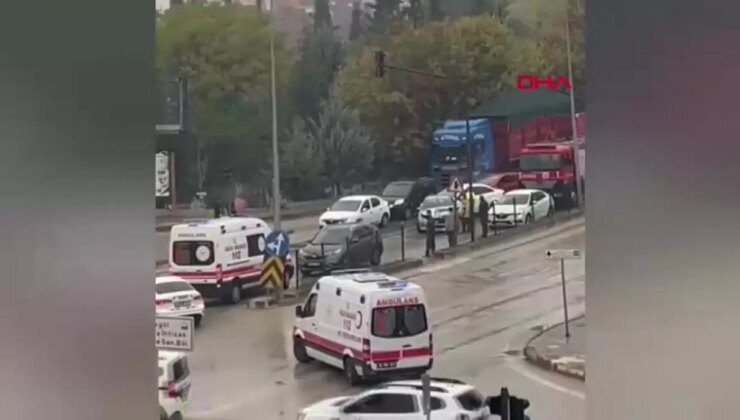 Bursa’da Trafik Kazası: 2 Yaralı