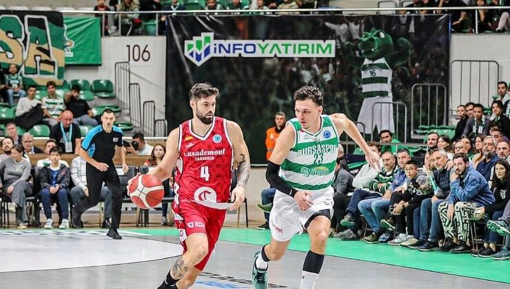 Bursaspor Basketbol 87-89 Zaragoza MAÇ SONUCU ÖZET