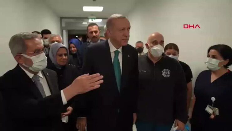 Cumhurbaşkanı Erdoğan trafik kazasında yaralanan AK Parti Ankara İl Gençlik Kolları Başkan Yardımcısı Ayşenur Gök’ü hastanede ziyaret etti