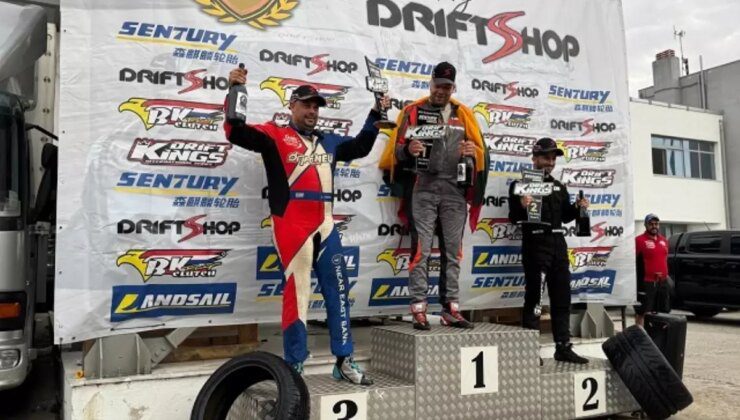 Enver Haskasap, Yunanistan’da Drift King Nations Cup’ta Üçüncü Oldu