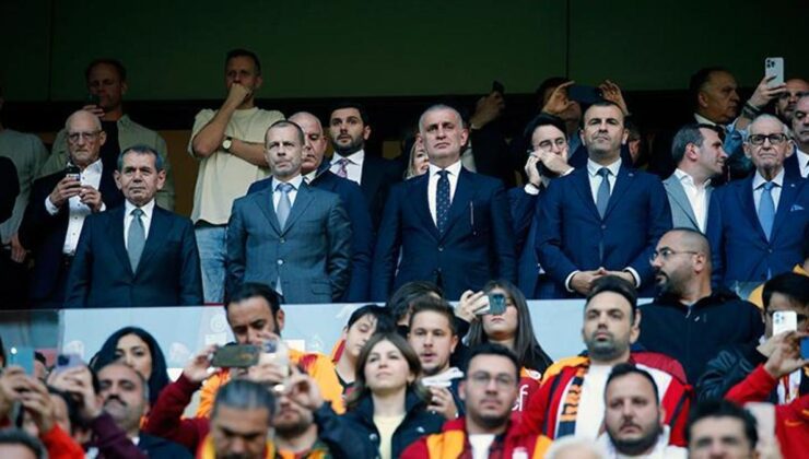 Galatasaray Başkanı Dursun Özbek'ten TFF'ye protesto!