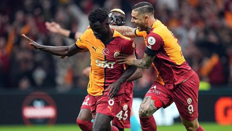 Galatasaray'da Davinson Sanchezden kusursuz performans! Ayakta alkışlandı…