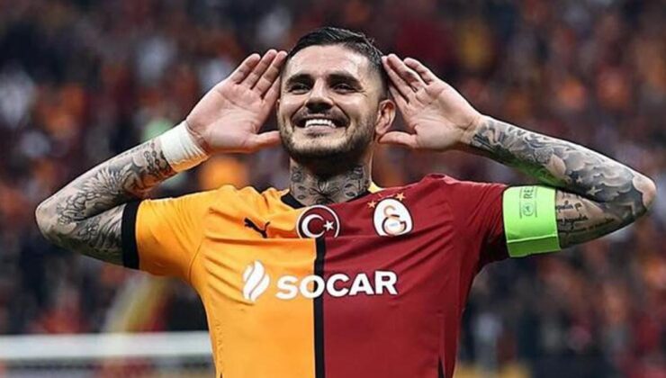 Galatasaray'da Mauro Icardi, rekor için sahada!