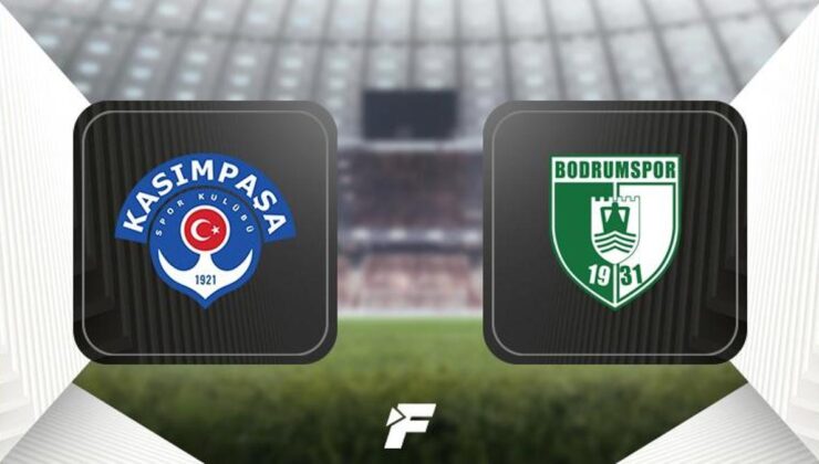 Kasımpaşa-Bodrum FK maçı ne zaman saat kaçta hangi kanalda?