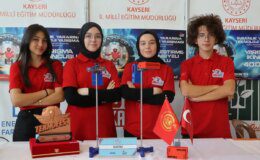 Kayseri’de Öğrencilerden Yangın Güvenliği İçin Lazer Sistemi