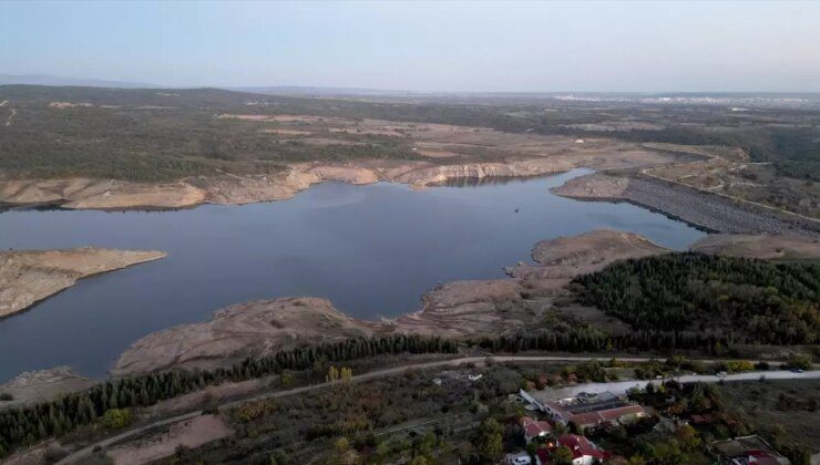 Kırklareli Barajı’nda Su Seviyesi Düşüşte