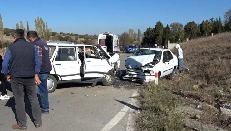 Kütahya’da Trafik Kazası: 4 Yaralı