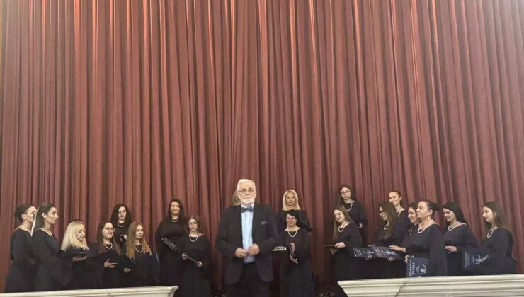 Kuzey Makedonya’nın Menada Korosu İstanbul’da Konser Verdi