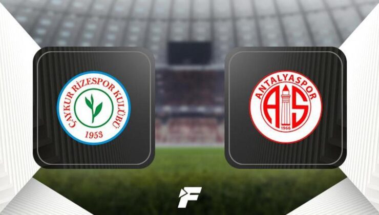 Rizespor-Antalyaspor maçı ne zaman, saat kaçta, hangi kanalda canlı yayınlanacak? Muhtemel 11'ler