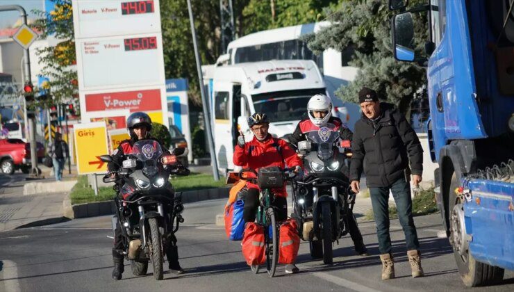 Şehit Şeyda Yılmaz anısına İzmir’den Sivas’a pedal çeviriyor