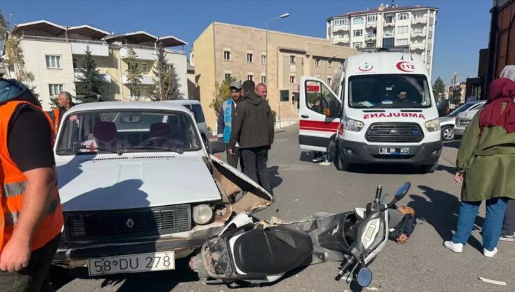 Sivas’ta Elektrikli Motosiklet Kazası: Bir Yaralı