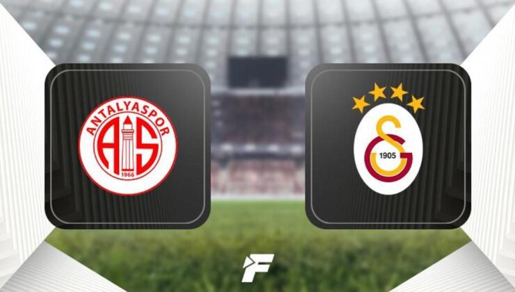 CANLI |                    Antalyaspor-Galatasaray maçı ne zaman, saat kaçta, hangi kanalda? (Muhtemel 11'ler)