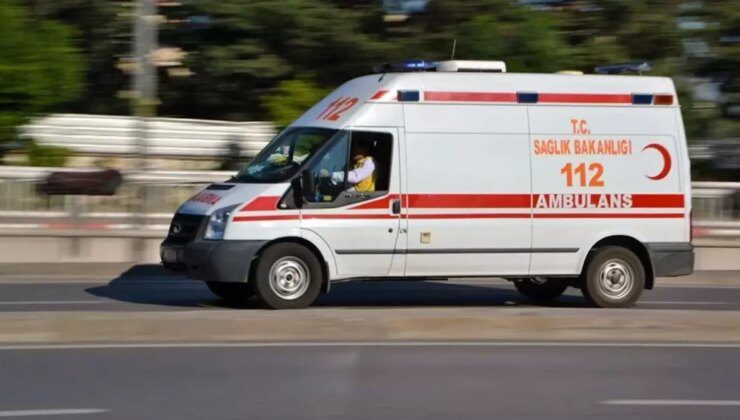 Tedavi için geldi, ambulansı alıp kaçtı