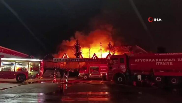 Afyonkarahisar’da Restoranda Yangın: 1 Ölü, 17 Kişi Etkilendi