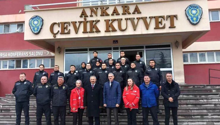 Ankara İl Emniyet Müdürü Dinç, Kan Bağışına Destek Verdi