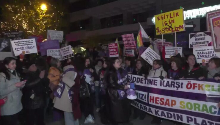 Ankara’da Kadına Yönelik Şiddete Karşı Eylem: Kadınlar Polise Direndi