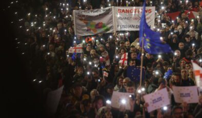 Avrupalı milletvekillerinden Gürcistan'da protesto | Dış Haberler